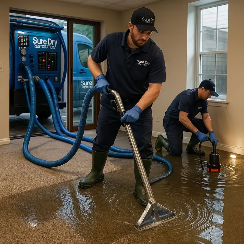 Water Extraction and Removal process in Rosslyn, VA